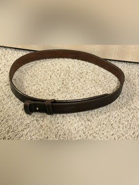 Redwing Brown Leather Men's Belt - Classic Dress Belt size 42
